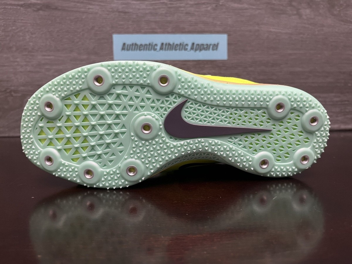 NEW Nike High Jump HJ Elite Track Spikes Volt Mint Men\'s Sizes  DR9925-700 Nike High Jump HJ Elite Track And Field Spikes Volt Mint  main image 2