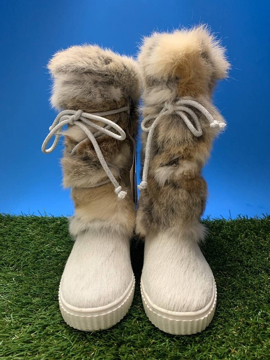 Pajar Oslo Julia Winter Boots Kids Size 13C / EU 31 Italy Fox Goat