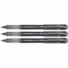 Paper mate InkJoy Liquid 0.5 Needle Point Pens  Black  3 Pens New
