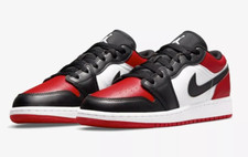 Nike Air Jordan 1 Low Gym Red White Black 553560-612 GS 5.5Y 7Y BRAND NEW