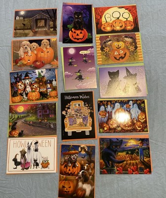 Assorted Leanin Tree Halloween Cards buying 1 per select! | eBay