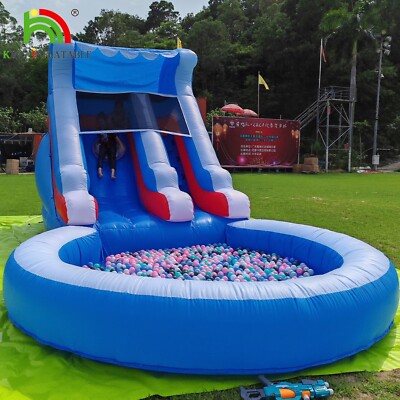 Sea Cow Giant Backyard Water Slide - 75 Ft Long X 12 Ft Wide, Includes 2 Boogie Boards & Fasteners, Made In USA