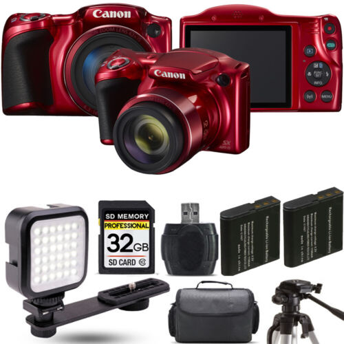 By law Identify husband Canon PowerShot SX420 IS Camera (Red)+ Extra Battery + LED - 32GB Kit | eBay