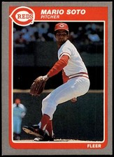Mario Soto #552 1985 Fleer