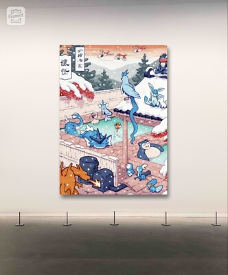 BUKPO Poster décoratif One Punch Man Garou Comic Anime Art 4K - Peinture murale décorative pour salon, chambre à coucher - 20 x 30 cm