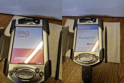 IPAQ H3950 Pocket PC plus PDA Leather Case plus Audiovox RTM-8000 Tri-Band GSM/G - Zdjęcie 8 z 17