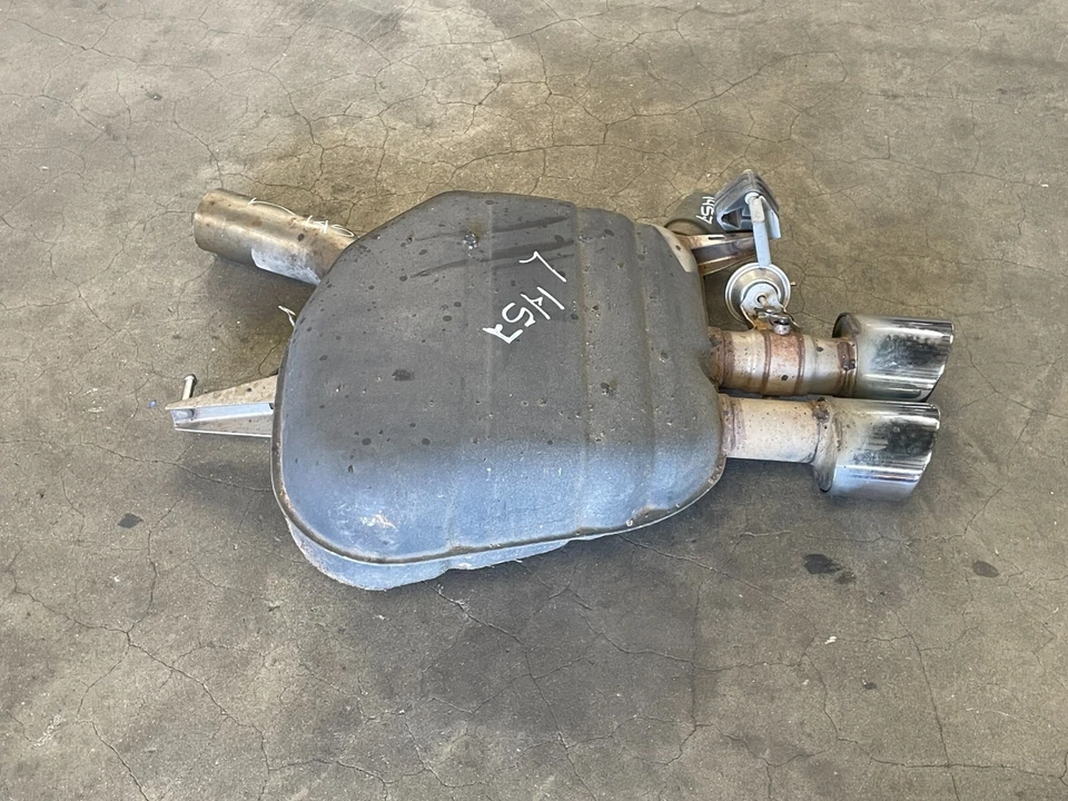 13 14 15 Tubo silenciador escape izquierdo BMW Alpina B7 F01 F02 con puntas 4,4 L 1457 OEM Foto 3 de 4