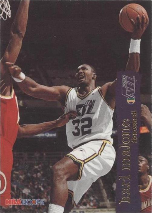 1995-96 NBA Hoops - Karl Malone #160 - 1 of 1