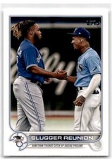 2022 Topps #329 Slugger Reunion Jays / Rays