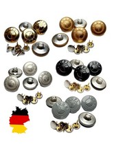 5 Joop Jeansknöpfe Rostfrei Metallknopf Jeansknopf Hosen Jacken Metall Knöpfe