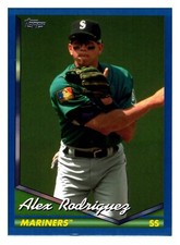 CNW-15 Alex Rodriguez Seattle Mariners 2021 Topps Cards That Never Were Insert