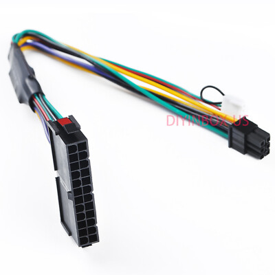 24-Pin to 6-Pin Power Supply Adapter Cable for HP EliteDesk 800 G2 Not G1 @US