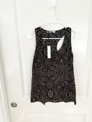 NWT Three Eighty Two Daria Racerback Tank Malta XS