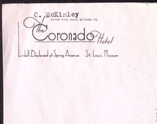 1947 The Coronado Hotel St Louis MO #10 Advertising