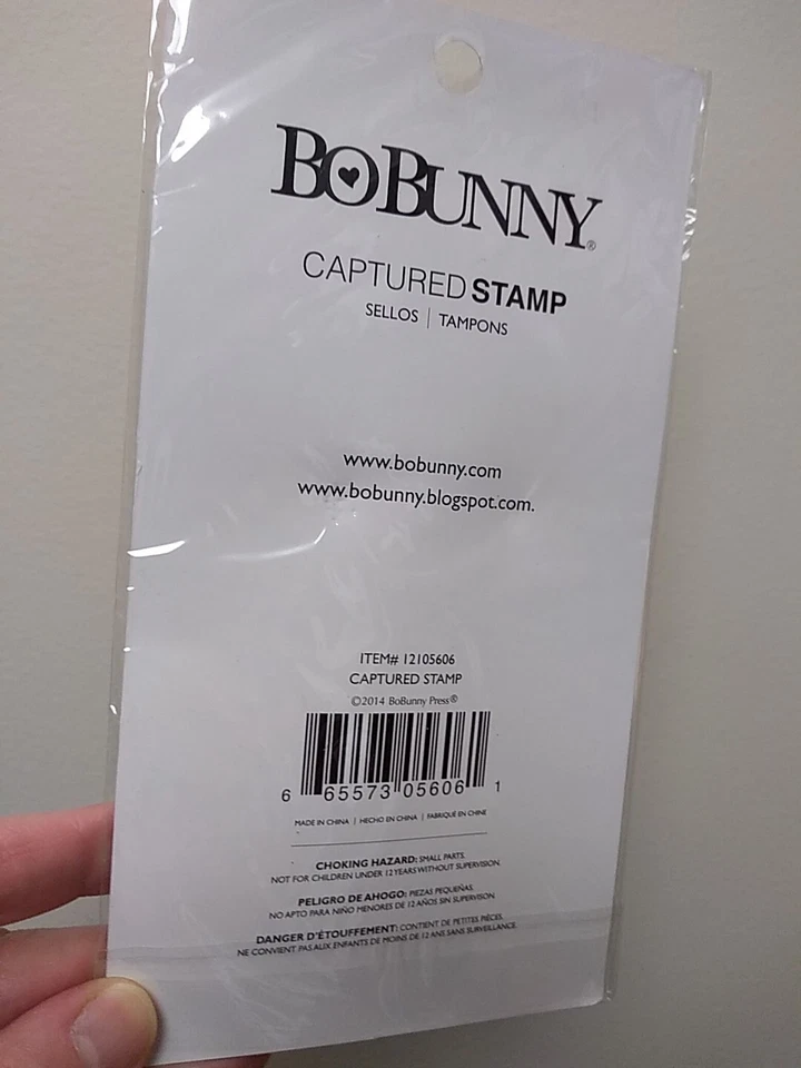 Juego de sellos Bo Bunny Clear Adling - Juego de 14 piezas capturado NOS 2014 Foto 4 de 4