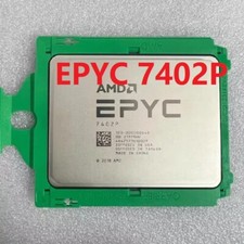 AMD EPYC 7402p CPU 24core 48threads 2.8-3.35ghz 128MB 180W SP3 No locked brand