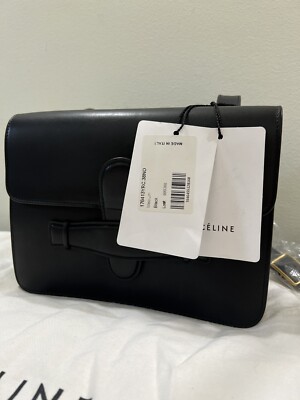 【CELINE】★Vintage★SYMMETRICAL BAG シンメトリー バッグ CÉLINE SYMMETRICAL LEATHER CROSSBODY BAG BRAND NEW 100
