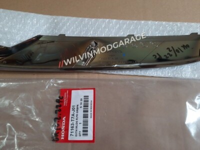 Genuine OEM 2019-21 Honda HR-V Right Headlamp Chrome Grill Molding