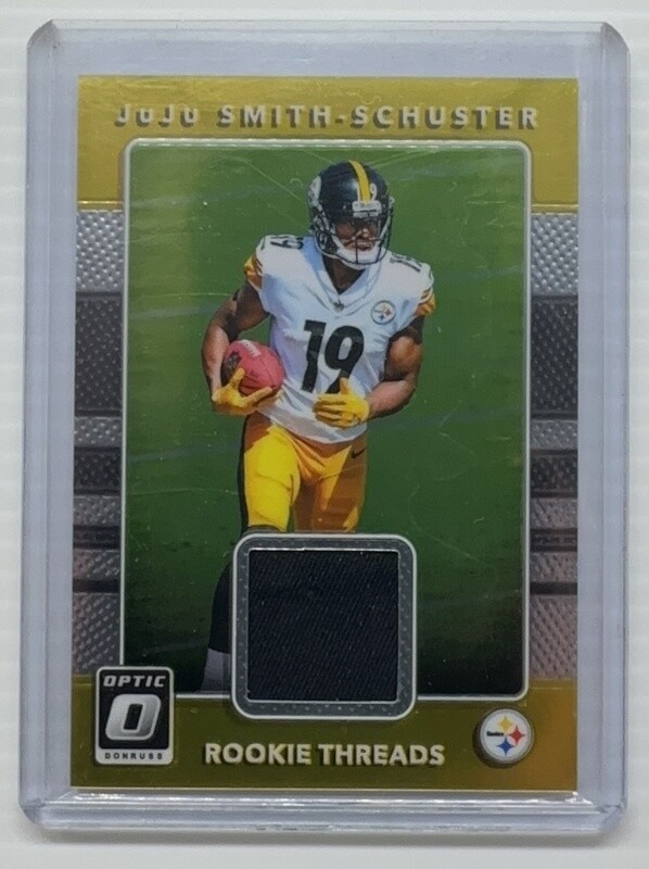 2017 Donruss Optic Juju Smith-Schuster Rookie Threads Relic #16 Steelers