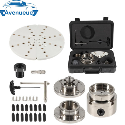 4'' Wood Lathe Chuck Set 1'' x 8 tpi, Self Centering 4 Jaw Wood Turning Chuck Set