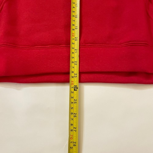 Sudadera con Capucha Chicago Blackhawks Para Hombre Mediana Roja Negra Con Logo Fanáticos - Imagen 8 de 10