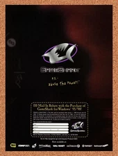GameShark For Windows Original 1998 Ad Authentic Video Game Rebate Promo