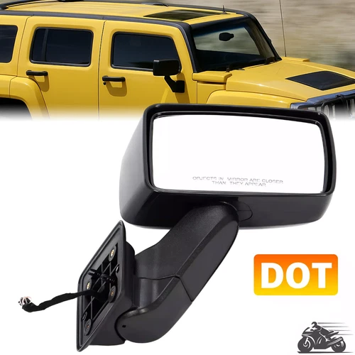 Right Passenger Outside Front Door Power Mirror For Hummer 2006-2010 H3 15884835