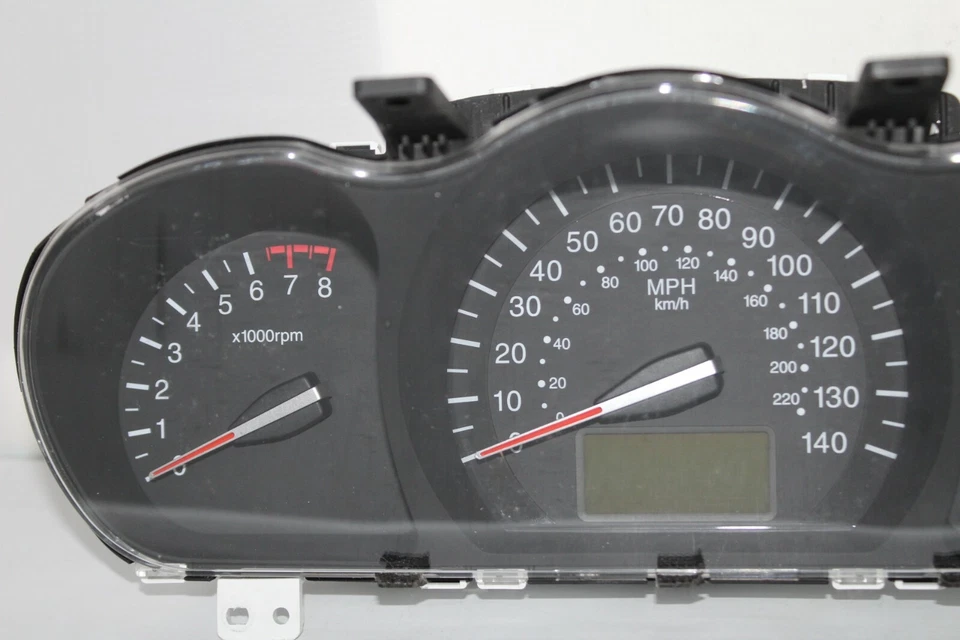 SPEEDOMETER 仪器簇 DASH 面板盖 08 09 起亚 SPECTRA 121,331 英里 — 第 3/4 张图片