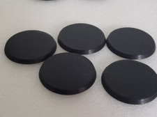 Lot Of 5 60mm Round Bases For Warhammer 40k  AoS Games Workshop Bitz