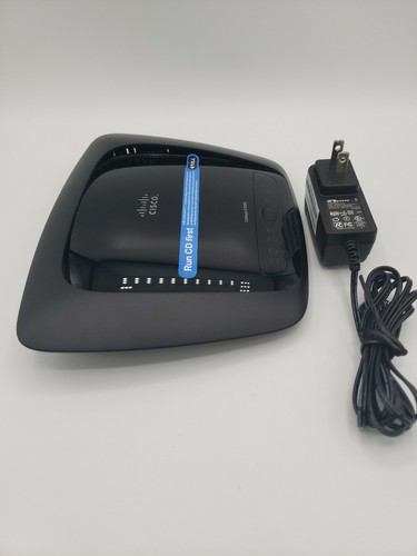 Cisco Linksys E1000 Wireless Router 10/100 Ports 2.4Ghz Clean Tested WIRE01 - Picture 8 of 12
