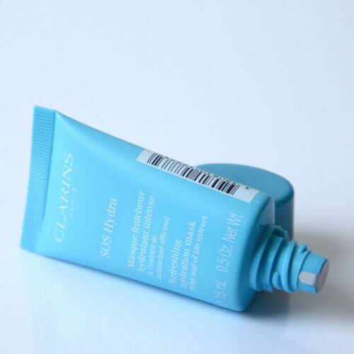 CLARINS SOS Hydra Refreshing Hydration Mask Travel Size 15 mL Sealed Without Box - Picture 2 of 2