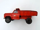 Vintage 1970s Tonka Orange Red Dump Truck Tipper Model 13190 Metal Toy Works