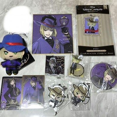 Twisted Wonderland Rook Hunt Badge Plush Acrylic stand keychain Set Japan #00099