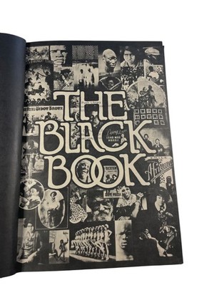 The Black Book Toni Morrison 1974 First Edition African American