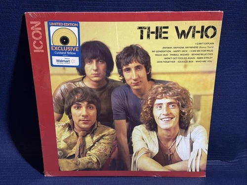 The Who - Icon- LP Geffen Limited Gustard Yellow Vinyl Sealed