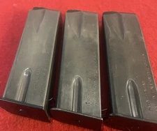 3-Factory Browning Hi Power .40 S & W 10 Rd Pistol Magazines Mecgar Italy
