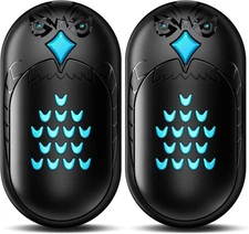 Hand Warmers Rechargeable, 2 Pack 6000mAh Electric Portable Heater, 20 Hrs Long 