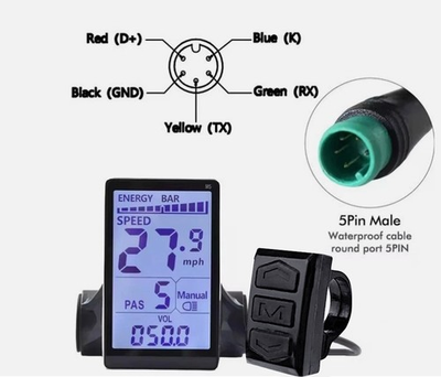 #ad Screen Display Replacement for XP 2.0 3.0 Mountain Bike Electric Scoot $39.99