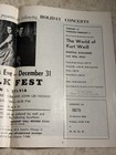 Vintage 1963-1964 The Weavers Farewell Tour Concert Program Franklin Freed — photo 7