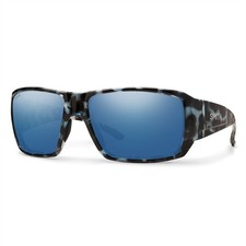 Smith Guide's Choice S Sunglasses Sky Tortoise, Chromapop Glass Polarized Blue