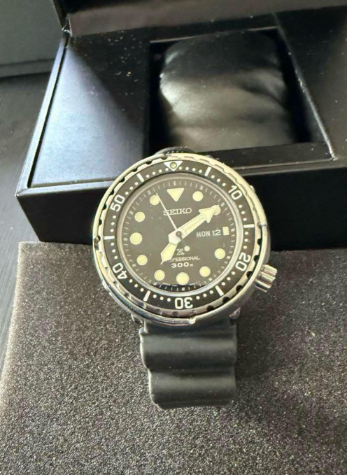 Seiko Prospex Men's Black Watch SBBN045 for sale online