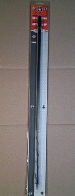 RoadPro 2' Fiberglass CB Antenna Whip 1000 Watts Black RPPS-2B New