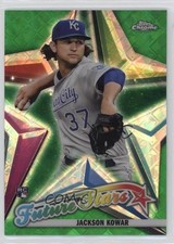 2022 Topps Chrome Logofractor Edition Green Refractor 60/99 Jackson Kowar k2f