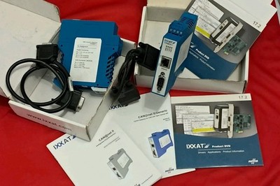 IXXAT 1.01.0086.10201 CAN@net II/VCI CAN Umsetzer CAN Bus, Ethernet 24 V/DC