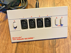 Genuine Nintendo NES Four Score Adapter Multiplayer Retro #EXCELLENT# ✅