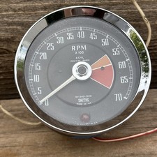 Smiths Tachometer Rvi 240100b 4-cyl Positive Earth Uk Ignition Austin Healey