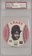 1976 MSA Discs Crane Potato Chips Jim Wynn Jimmy Wynn PSA 10 GEM MT tv5