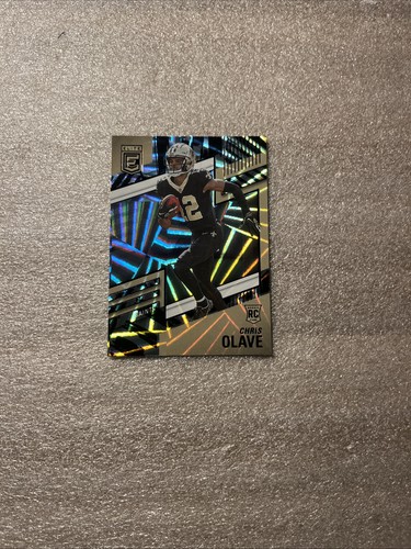 Chris Olave [Razzle Dazzle] #122 2022 Panini Donruss Elite card