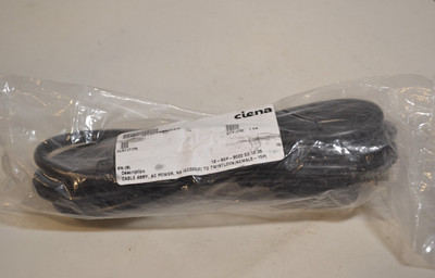 Ciena NT0H49ACE6 Cable Assembly AC Power, RA IEC320(F) to Twistlock (NEMAL5-15P)