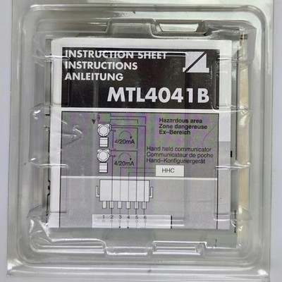 MTL 4041B Intrinsic Safety Barrier Ex Repeater Power Supply Isolator